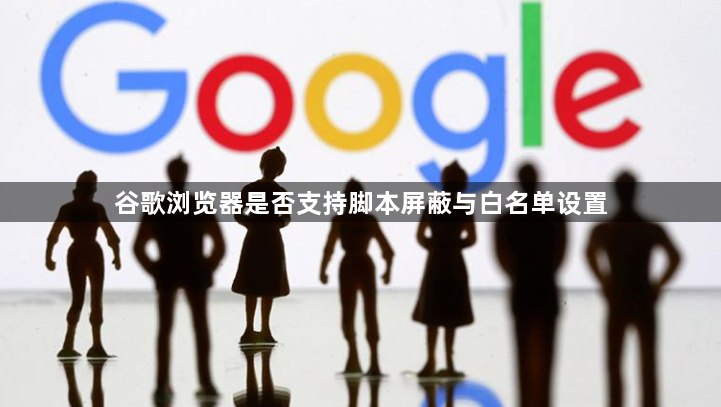 谷歌浏览器是否支持脚本屏蔽与白名单设置1
