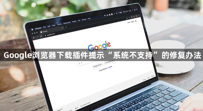 Google浏览器下载插件提示“系统不支持”的修复办法1