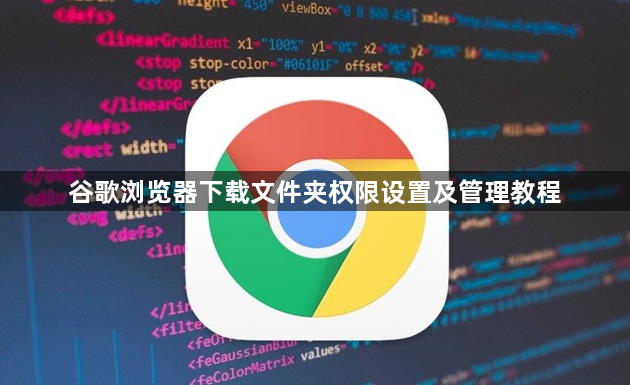 谷歌浏览器下载文件夹权限设置及管理教程1