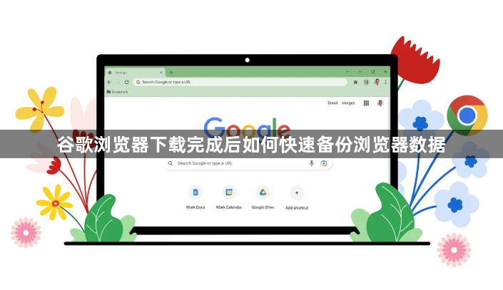 谷歌浏览器下载完成后如何快速备份浏览器数据1