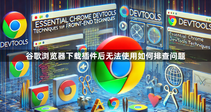 谷歌浏览器下载插件后无法使用如何排查问题1