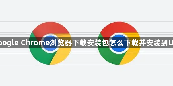 google Chrome浏览器下载安装包怎么下载并安装到U盘1