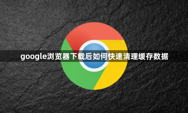 google浏览器下载后如何快速清理缓存数据1