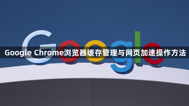 Google Chrome浏览器缓存管理与网页加速操作方法1