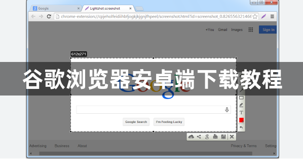谷歌浏览器安卓端下载教程1