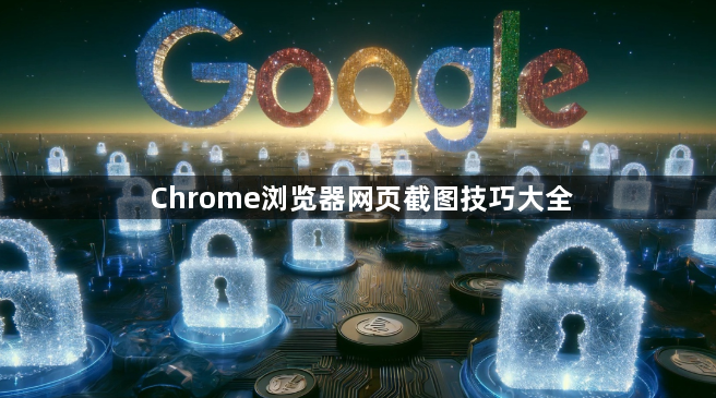 Chrome浏览器网页截图技巧大全1