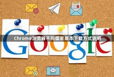 Chrome浏览器不同国家版本下载方式说明1