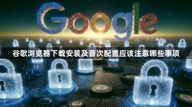 谷歌浏览器下载安装及首次配置应该注意哪些事项1