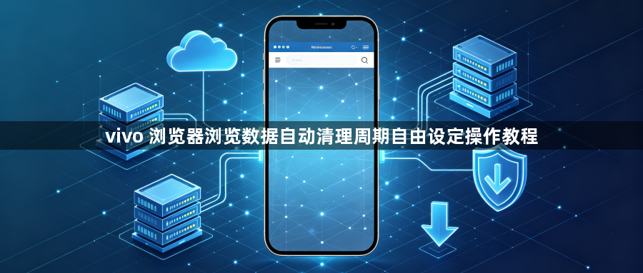 vivo 浏览器浏览数据自动清理周期自由设定操作教程1