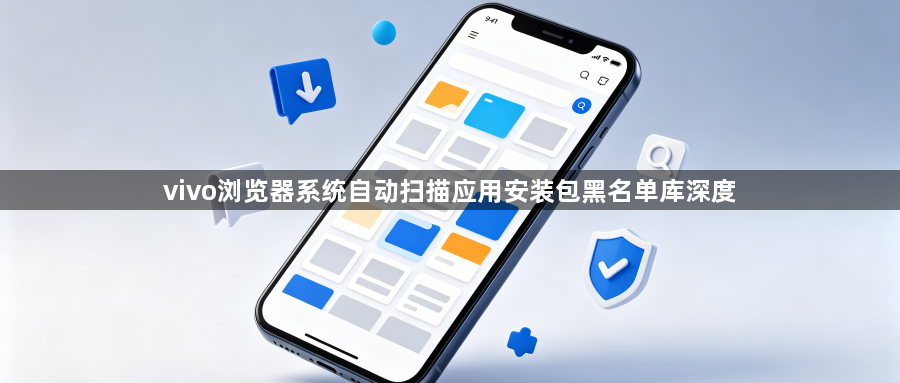 vivo浏览器系统自动扫描应用安装包黑名单库深度1