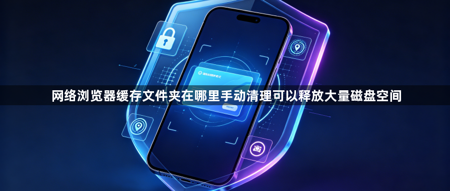 网络浏览器缓存文件夹在哪里手动清理可以释放大量磁盘空间1