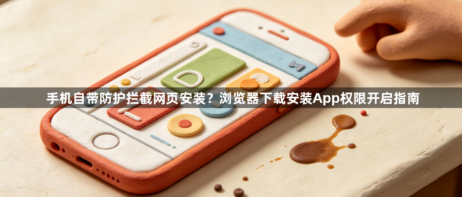 手机自带防护拦截网页安装?浏览器下载安装App权限开启指南1