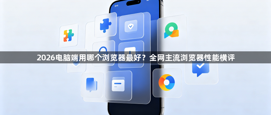 2026电脑端用哪个浏览器最好?全网主流浏览器性能横评1