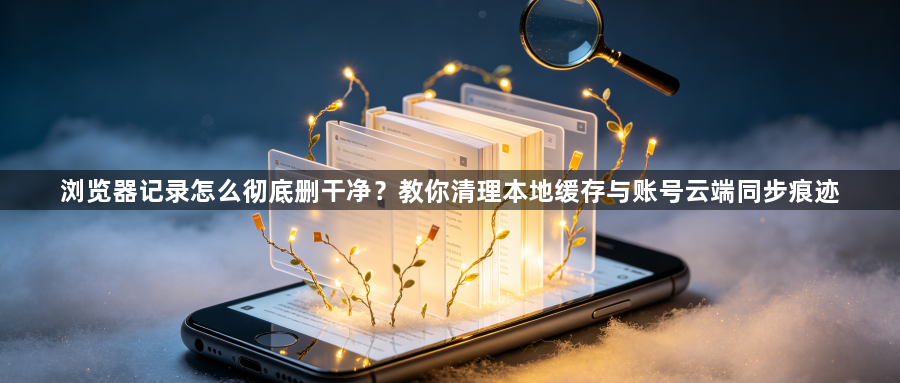 浏览器记录怎么彻底删干净？教你清理本地缓存与账号云端同步痕迹1
