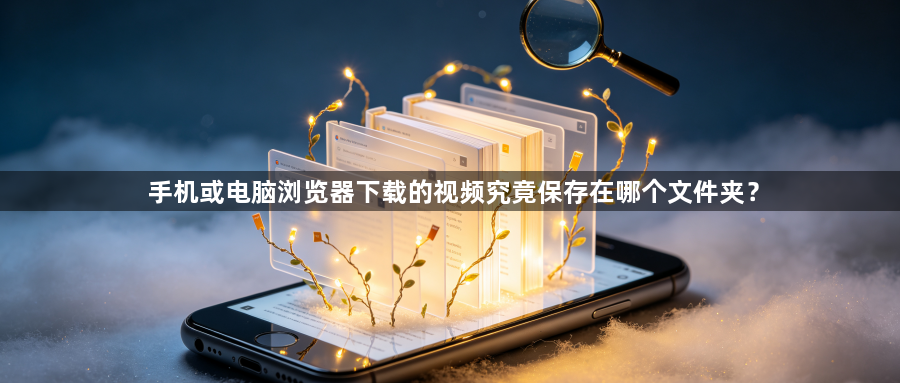 手机或电脑浏览器下载的视频究竟保存在哪个文件夹？1