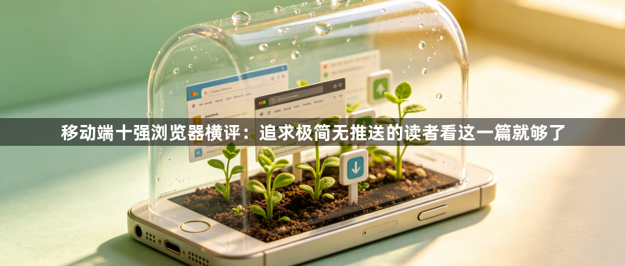 移动端十强浏览器横评：追求极简无推送的读者看这一篇就够了1