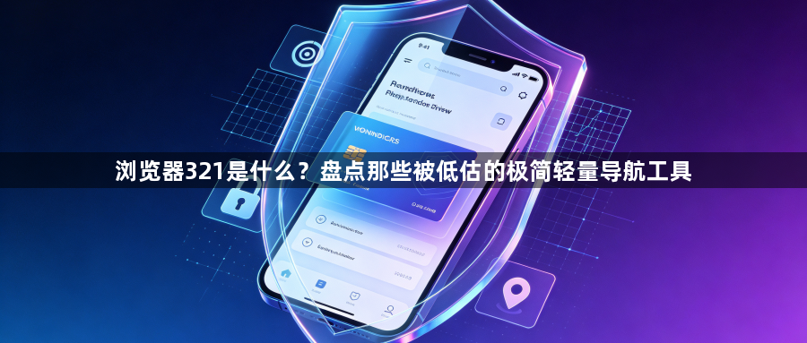 浏览器321是什么？盘点那些被低估的极简轻量导航工具1