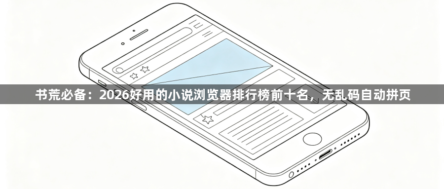 书荒必备：2026好用的小说浏览器排行榜前十名，无乱码自动拼页1